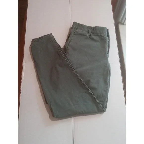 Everlane Performance Traveler Chino CROPPED 29x26 Green. Short Men Elastic Waist - Picture 10 of 16